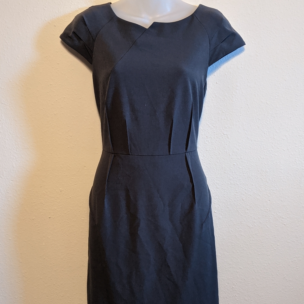 2/$20 Marc New York gray sheath dress lined size 8